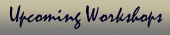 Upcoming Workshops